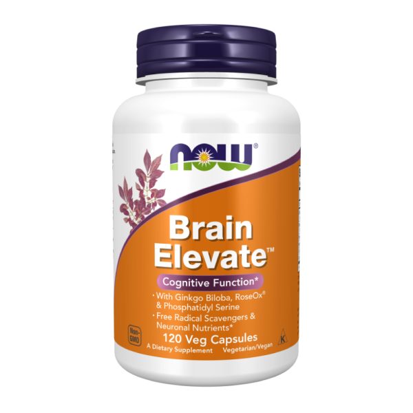 Now Foods Brain Elevate 120 Veg Capsules