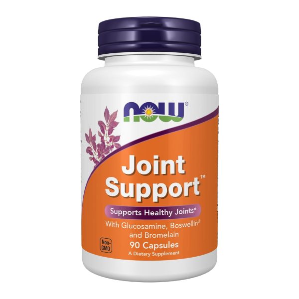 NOW Foods Supplements, Joint Support™ with Glucosamine, Boswellin® and Sea Cucumber, 90 Capsules