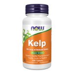 NOW Supplements, Kelp 150 mcg of Natural Iodine, Easier to Swallow Tablet, Super Green, 200 Tablets