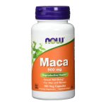 NOW Foods Supplements, Maca (Lepidium meyenii) 500 mg, For Men and Women, Reproductive Health*, 100 Veg Capsules