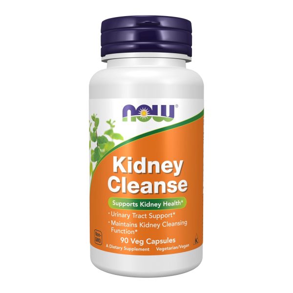 NOW Supplements, Kidney Cleanse with Uva Ursi, Parsley Seed, Fennel, and Horsetail, 90 Veg Capsules