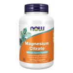 NOW Magnesium Citrate - 120 Veg Capsules
