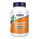 NOW Foods Supplements, Magnesium Glycinate 100 mg, Highly Absorbable Form, 180 Tablets