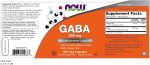 Now Foods GABA, 500 Mg - Image 2