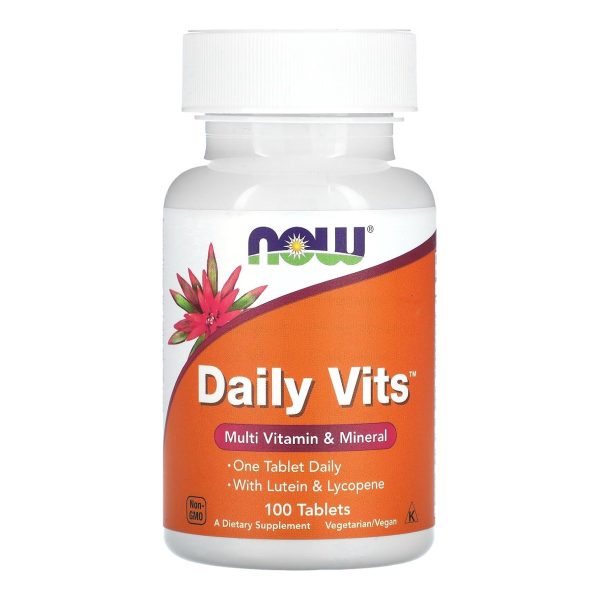 Now Foods Daily Vits Multivitamin 100 Tablets