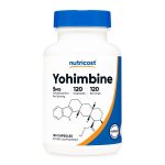 Nutricost Yohimbine HCl 5mg, 120 Capsules - Gluten Free and Non-GMO