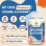 Prunucis Liposomal Glutathione - 2,400mg - 60 Capsules - Image 3