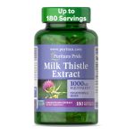 Puritan's Pride Milk Thistle Extract - 1,000mg - 180 Softgels