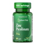 Puritan's Pride Zinc - 25mg - 100 Caplets