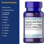Puritan's Pride Biotin - 10,000mcg - 100 Softgels - Image 3