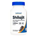 Nutricost Shilajit Capsules (1,000 mg Per Serving) (120 Capsules) - Shilajit Extract with Naturally Occuring Fulvic Acid, 60 Servings, Gluten Free, Non-GMO, Vegan Friendly Dietary Supplement