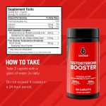 Six Star Testosterone Booster - 385mg - 60 Caplets - Image 2