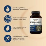 NatureBell Magnesium Citrate - 500mg - 240 Capsules - Image 3
