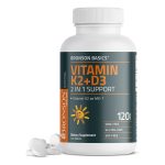 Bronson Basics Vitamin K2 + D3 - 120 Capsules
