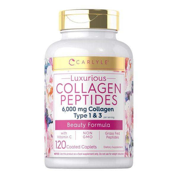 Carlyle Luxurious Collagen Peptides - 6,000mg - 120 Capsules