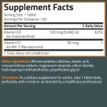 Bronson Basics Vitamin K2 + D3 - 120 Capsules - Image 3