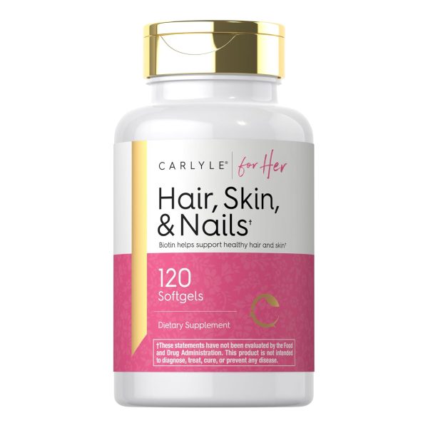 Carlyle Hair Skin Nail - 120 Softgels