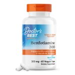 Doctor's Best Benfotiamine 300 with BenfoPure - 300mg - 60 Veggie Caps