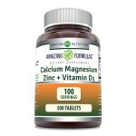 Amazing Nutrition Amazing Formulas Calcium Magnesium Zinc D3 - 300 Tablets