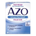 AZO Urinary Pain Relief Value Size