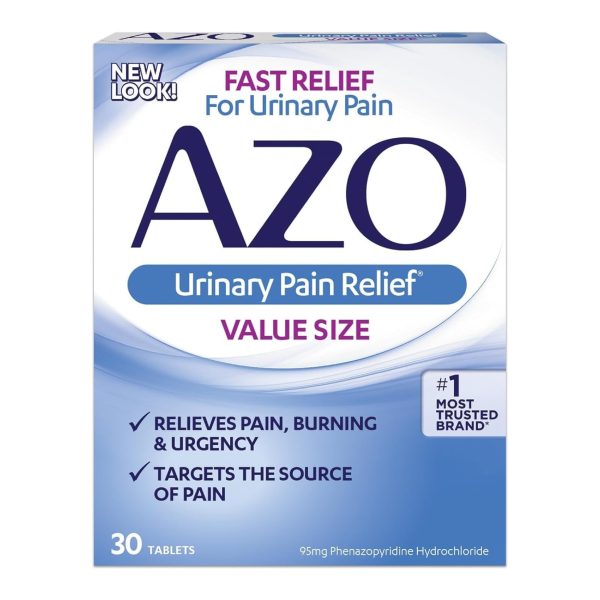 AZO Urinary Pain Relief Value Size