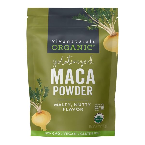 Viva Naturals USDA Organic Maca Powder - 227g