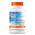 Doctor's Best High Absorption Magnesium - 200mg - 240 Tablets