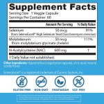 Doctor's Best NAC Detox Regulators with Seleno Excell® - 60 Veggie Caps - Image 2