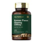 Carlyle Tahoe Korean Panax Ginseng - 1,500mg - 120 Capsules