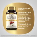 Piping Rock Liver Cleanse - 90 Capsules - Image 3
