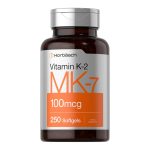 Horbäach Vitamin K2 MK7 100mcg 250 Softgels