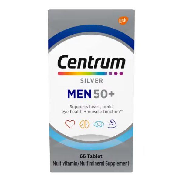 Centrum Silver Men 50+ - 65 Tablets