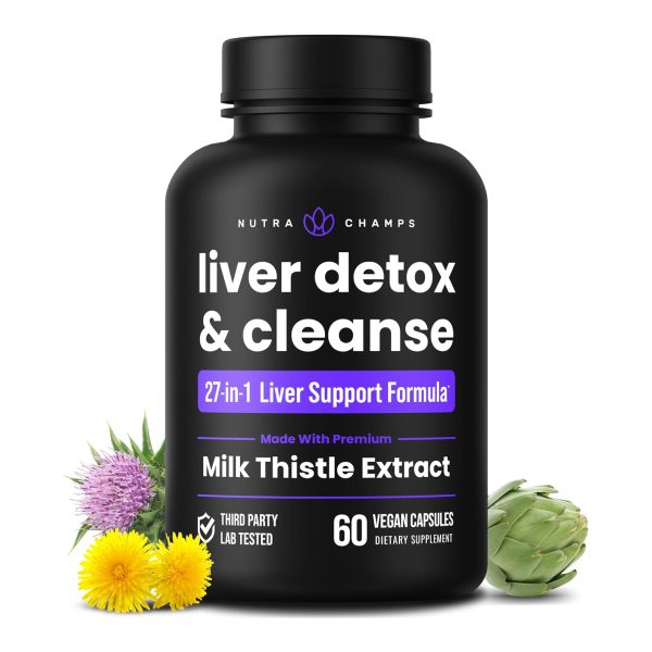 Nutra Champs Liver Detox & Cleanse - 60 Capsules