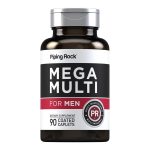 PipingRock Mega Multiple Men 90 Coated Caplets