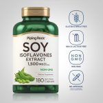 Piping Rock Soy soflavones 1500 mg 180 Capsules - Image 2